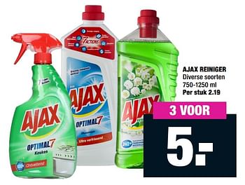 Aanbiedingen Ajax reiniger - Ajax - Geldig van 13/01/2020 tot 26/01/2020 bij Big Bazar