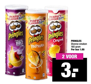Aanbiedingen Pringles - Pringles - Geldig van 13/01/2020 tot 26/01/2020 bij Big Bazar
