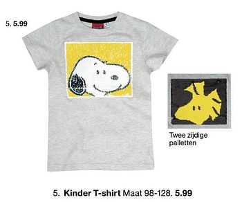 Aanbiedingen Kinder t-shirt - Huismerk - Zeeman  - Geldig van 11/01/2020 tot 17/01/2020 bij Zeeman