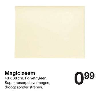 Aanbiedingen Magic zeem - Huismerk - Zeeman  - Geldig van 18/01/2020 tot 24/01/2020 bij Zeeman