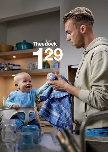 Aanbiedingen Theedoek - Huismerk - Zeeman  - Geldig van 18/01/2020 tot 24/01/2020 bij Zeeman
