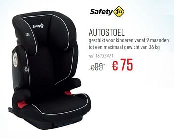 Aanbiedingen Autostoel - Safety 1st - Geldig van 20/01/2020 tot 16/02/2020 bij Europoint