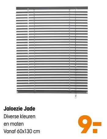 Aanbiedingen Jaloezie jade - Huismerk - Kwantum - Geldig van 10/02/2020 tot 16/02/2020 bij Kwantum