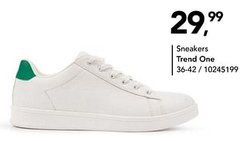 Aanbiedingen Sneakers trend one - Trend One - Geldig van 07/02/2020 tot 23/02/2020 bij Bristol