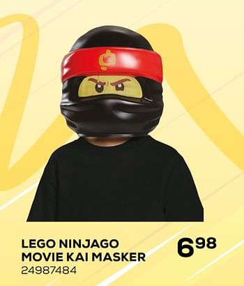 Aanbiedingen Lego ninjago movie kai masker - Lego - Geldig van 07/02/2020 tot 03/03/2020 bij Supra Bazar
