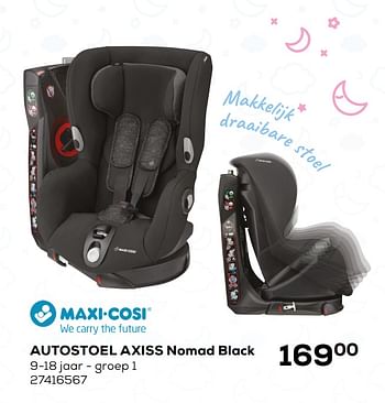 Aanbiedingen Autostoel axiss nomad black - Maxi-cosi - Geldig van 07/02/2020 tot 03/03/2020 bij Supra Bazar