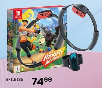 Aanbiedingen Ring fit adventure - Nintendo - Geldig van 07/02/2020 tot 03/03/2020 bij Supra Bazar