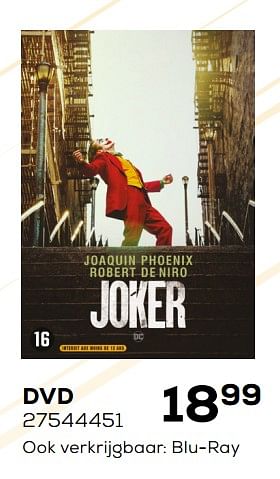 Aanbiedingen Joker dvd - Huismerk - Supra Bazar - Geldig van 07/02/2020 tot 03/03/2020 bij Supra Bazar