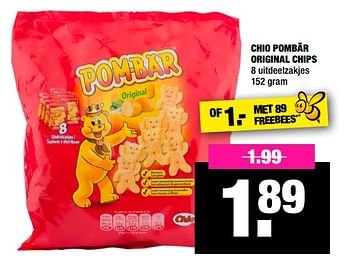 Aanbiedingen Chio pombär original chips - Chio - Geldig van 10/02/2020 tot 23/02/2020 bij Big Bazar