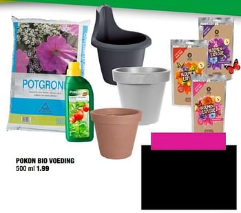 Aanbiedingen Pokon bio voeding - Pokon - Geldig van 24/02/2020 tot 08/03/2020 bij Big Bazar