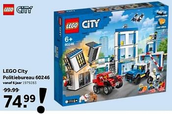 Aanbiedingen Lego city politiebureau 60246 - Lego - Geldig van 02/03/2020 tot 15/03/2020 bij Intertoys