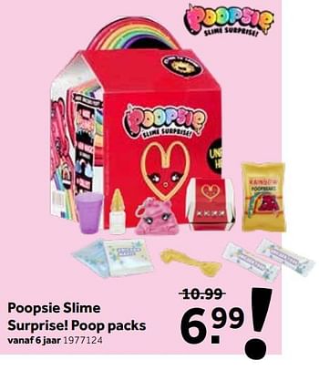 Aanbiedingen Poopsie slime surprise! poop packs - Poopsie - Geldig van 02/03/2020 tot 15/03/2020 bij Intertoys