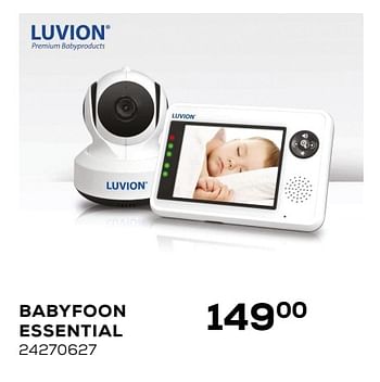 Aanbiedingen Luvion babyfoon essential - Luvion - Geldig van 06/03/2020 tot 31/03/2020 bij Supra Bazar