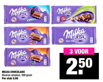 Aanbiedingen Milka chocolade - Milka - Geldig van 09/03/2020 tot 22/03/2020 bij Big Bazar