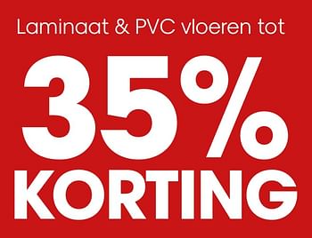 Aanbiedingen Laminaat + pvc vloeren tot 35% korting - Huismerk - Kwantum - Geldig van 16/03/2020 tot 29/03/2020 bij Kwantum