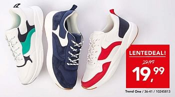 Aanbiedingen Sneakers - Trend One - Geldig van 18/03/2020 tot 05/04/2020 bij Bristol
