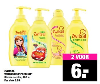 Aanbiedingen Zwitsal verzorgingsproduct - Zwitsal - Geldig van 23/03/2020 tot 05/04/2020 bij Big Bazar