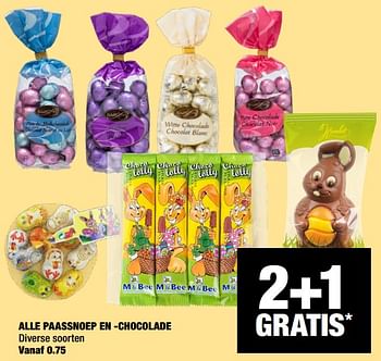 Aanbiedingen Alle paassnoep en -chocolade - Huismerk - Big Bazar - Geldig van 23/03/2020 tot 05/04/2020 bij Big Bazar