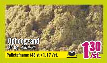 Aanbiedingen Ophoogzand - Huismerk Hornbach - Geldig van 09/03/2020 tot 29/03/2020 bij Hornbach