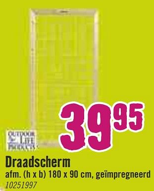 Aanbiedingen Draadscherm - Huismerk Hornbach - Geldig van 09/03/2020 tot 29/03/2020 bij Hornbach