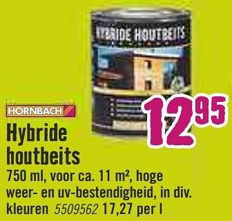 Aanbiedingen Hybride houtbeits - Huismerk Hornbach - Geldig van 09/03/2020 tot 29/03/2020 bij Hornbach