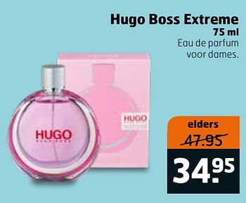 Aanbiedingen Hugo boss extreme edp - Hugo Boss - Geldig van 16/03/2020 tot 29/03/2020 bij Trekpleister
