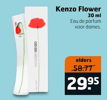 Aanbiedingen Kenzo flower edp - Kenzo - Geldig van 16/03/2020 tot 29/03/2020 bij Trekpleister
