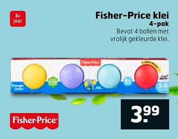 Aanbiedingen Fisher-price klei - Fisher-Price - Geldig van 16/03/2020 tot 29/03/2020 bij Trekpleister