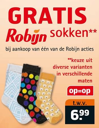 Aanbiedingen Gratis robijn sokken - Robijn - Geldig van 16/03/2020 tot 29/03/2020 bij Trekpleister