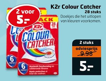 Aanbiedingen K2r colour catcher - K2R - Geldig van 16/03/2020 tot 29/03/2020 bij Trekpleister