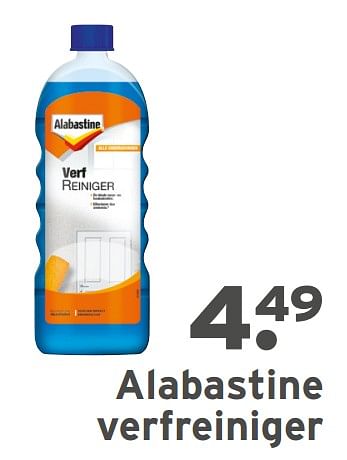 Aanbiedingen Alabastine verfreiniger - Alabastine - Geldig van 16/03/2020 tot 29/03/2020 bij Gamma
