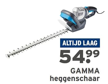 Aanbiedingen Gamma heggenschaar - Gamma - Geldig van 16/03/2020 tot 29/03/2020 bij Gamma
