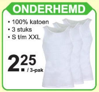 Aanbiedingen Onderhemd - Huismerk - Van Cranenbroek - Geldig van 23/03/2020 tot 13/04/2020 bij Van Cranenbroek