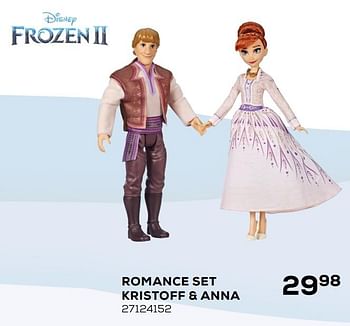 Aanbiedingen Romance set kristoff + anna - Hasbro - Geldig van 03/04/2020 tot 03/05/2020 bij Supra Bazar