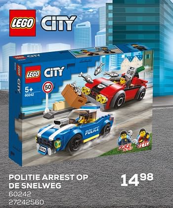 Aanbiedingen Politie arrest op de snelweg - Lego - Geldig van 03/04/2020 tot 03/05/2020 bij Supra Bazar