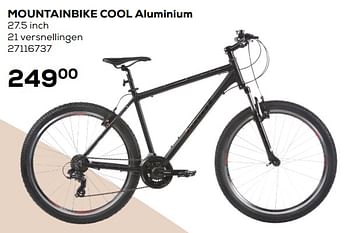 Aanbiedingen Mountainbike cool aluminium - Huismerk - Supra Bazar - Geldig van 03/04/2020 tot 03/05/2020 bij Supra Bazar