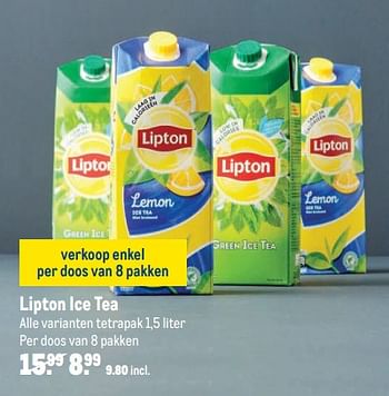 Aanbiedingen Lipton ice tea - Lipton - Geldig van 08/04/2020 tot 05/05/2020 bij Makro
