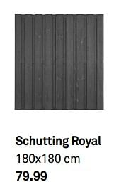 Aanbiedingen Schutting royal - Royal - Geldig van 30/03/2020 tot 29/09/2020 bij Karwei