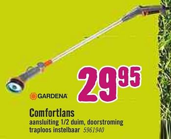 Aanbiedingen Gardena comfortlans - Gardena - Geldig van 30/03/2020 tot 26/04/2020 bij Hornbach