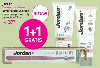 Aanbiedingen Green clean tandpasta cavity protection - Jordan - Geldig van 13/04/2020 tot 26/04/2020 bij da