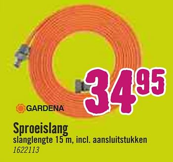 Aanbiedingen Sproeislang - Gardena - Geldig van 30/03/2020 tot 26/04/2020 bij Hornbach