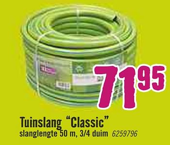 Aanbiedingen Tuinslang classic - Huismerk Hornbach - Geldig van 30/03/2020 tot 26/04/2020 bij Hornbach