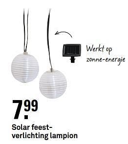 Aanbiedingen Solar feestverlichting lampion - Huismerk Karwei - Geldig van 30/03/2020 tot 29/09/2020 bij Karwei