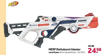 Aanbiedingen Nerf deltaburst blaster - Hasbro - Geldig van 18/04/2020 tot 03/05/2020 bij Intertoys