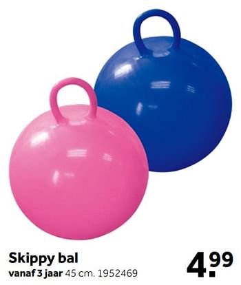 Aanbiedingen Skippy bal - Huismerk - Intertoys - Geldig van 18/04/2020 tot 03/05/2020 bij Intertoys