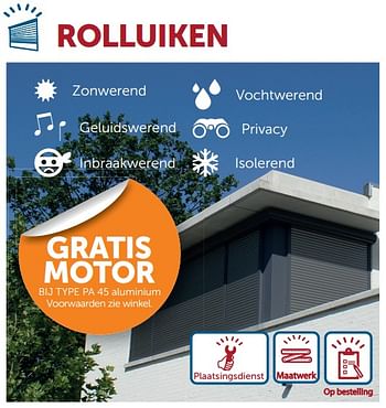 Aanbiedingen Rolluiken - Geldig van 04/05/2020 tot 25/05/2020 bij Zelfbouwmarkt