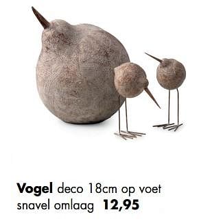 Aanbiedingen Vogel voet snavel omlaag - Huismerk - Multi Bazar - Geldig van 11/05/2020 tot 01/06/2020 bij Multi Bazar