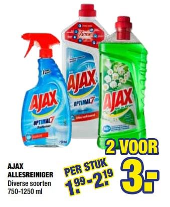 Aanbiedingen Ajax allesreiniger - Ajax - Geldig van 04/05/2020 tot 17/05/2020 bij Big Bazar