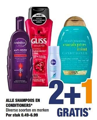 Aanbiedingen Alle shampoos en conditioners - Huismerk - Big Bazar - Geldig van 04/05/2020 tot 17/05/2020 bij Big Bazar