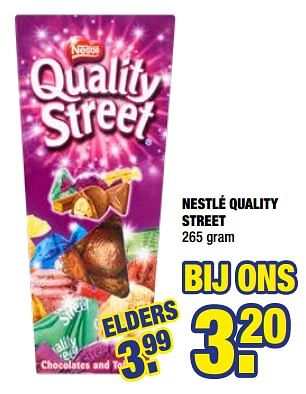 Aanbiedingen Nestlé quality street - Nestlé - Geldig van 04/05/2020 tot 17/05/2020 bij Big Bazar